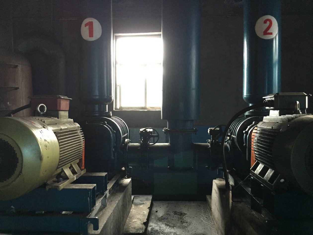 山西洗煤廠現(xiàn)場(chǎng)使用正壓氣力輸送系統(tǒng)